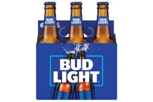 Tender and flavorful 6 PACK BUD LIGHT served hot and fresh daily
