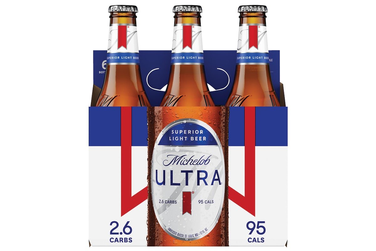 6 PACK MICH ULTRA - one of our most popular to go boozy beverages items at Outback Steakhouse