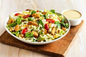Fresh and crisp AUSSIE COBB SALAD with premium ingredients and house-made dressing