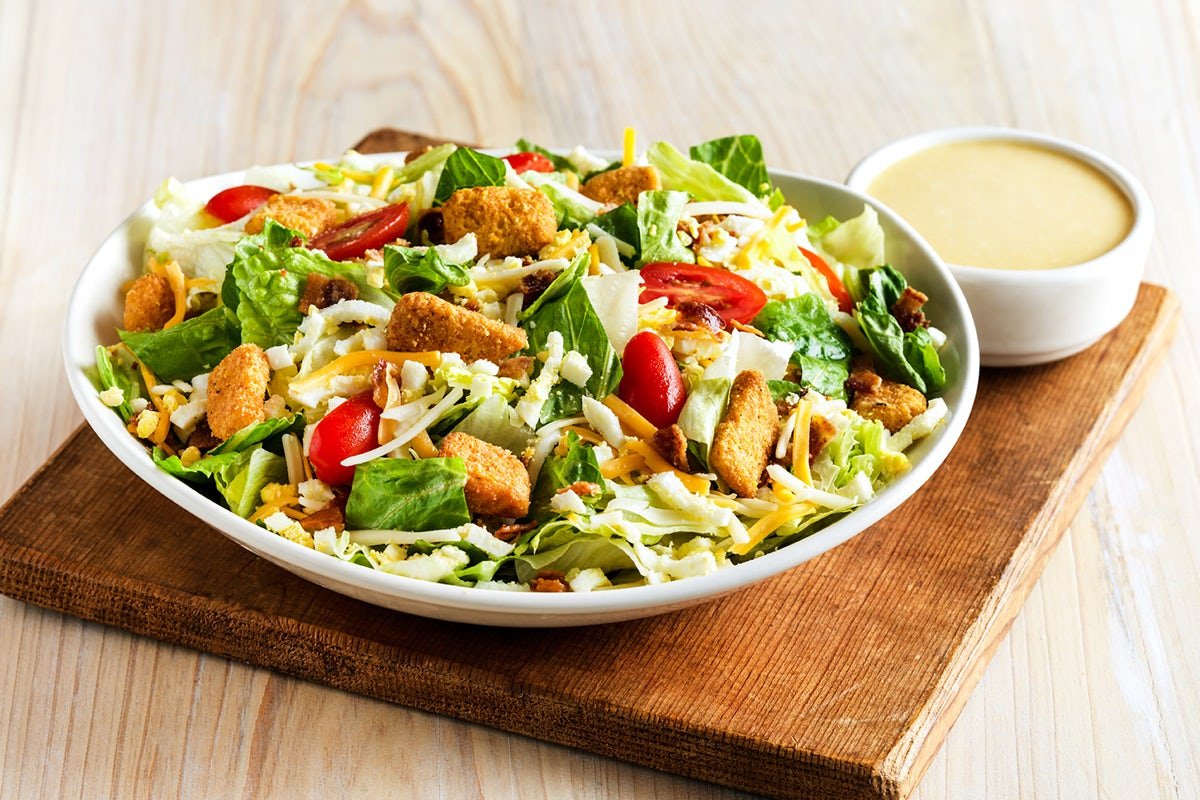 Fresh and crisp AUSSIE COBB SALAD with premium ingredients and house-made dressing