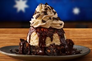 Indulgent CHOCOLATE THUNDER FROM DOWN UNDER - the perfect sweet ending to your Outback meal