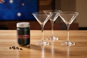 ESPRESSO MARTINI FOR THREE served fresh at Outback Steakhouse with authentic Australian-inspired flavors