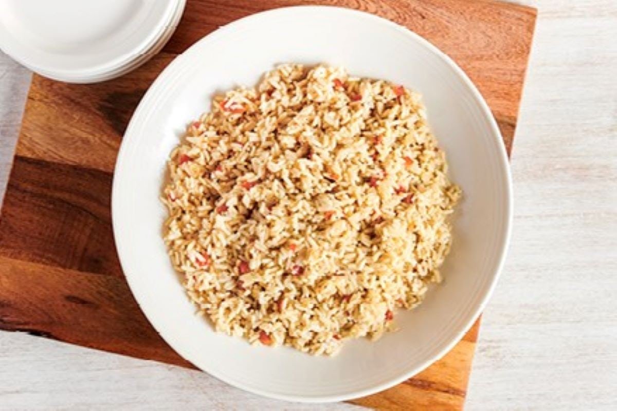 SEASONED RICE PLATTER - one of our most popular party platters items at Outback Steakhouse