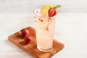 Savor our STRAWBERRY LEMONADE made with quality ingredients and expert preparation