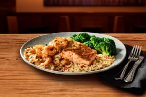 Tender and flavorful TOOWOOMBA SALMON served hot and fresh daily