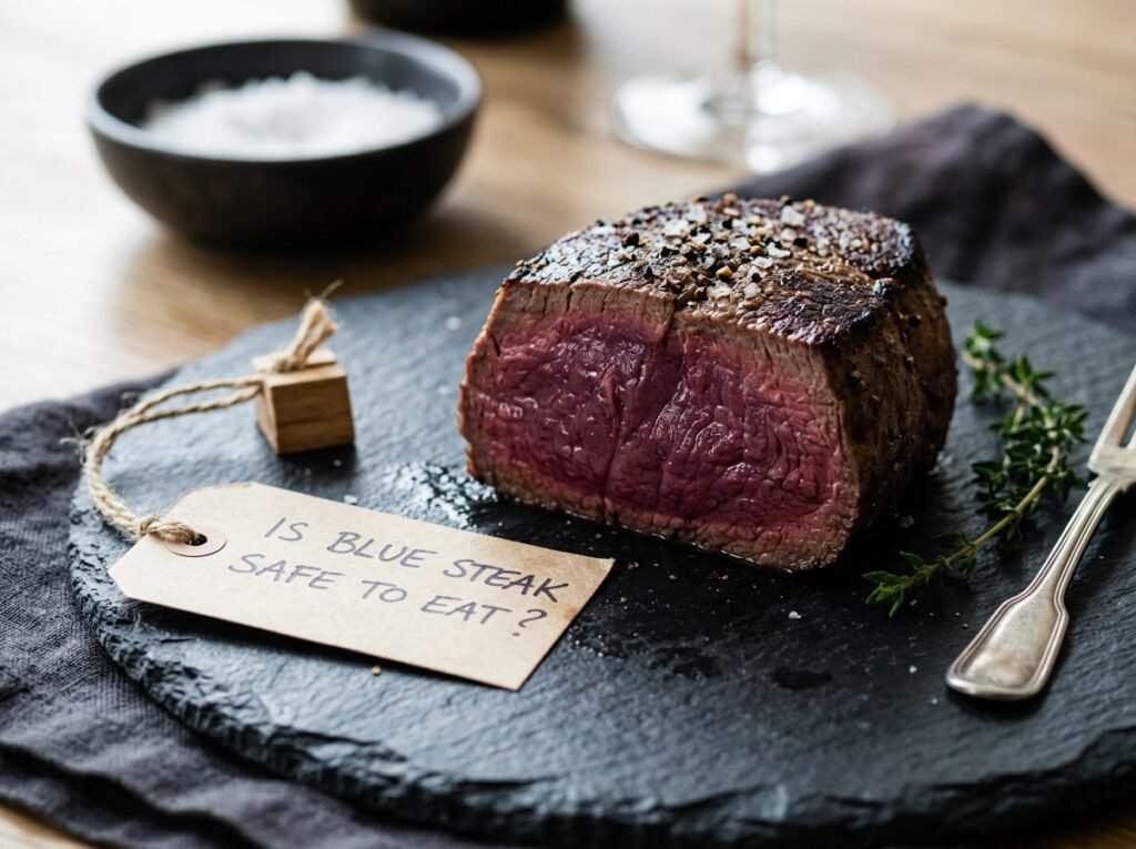 Is Blue Steak Safe To Eat