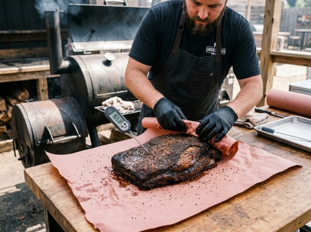What Temperature To Wrap Brisket