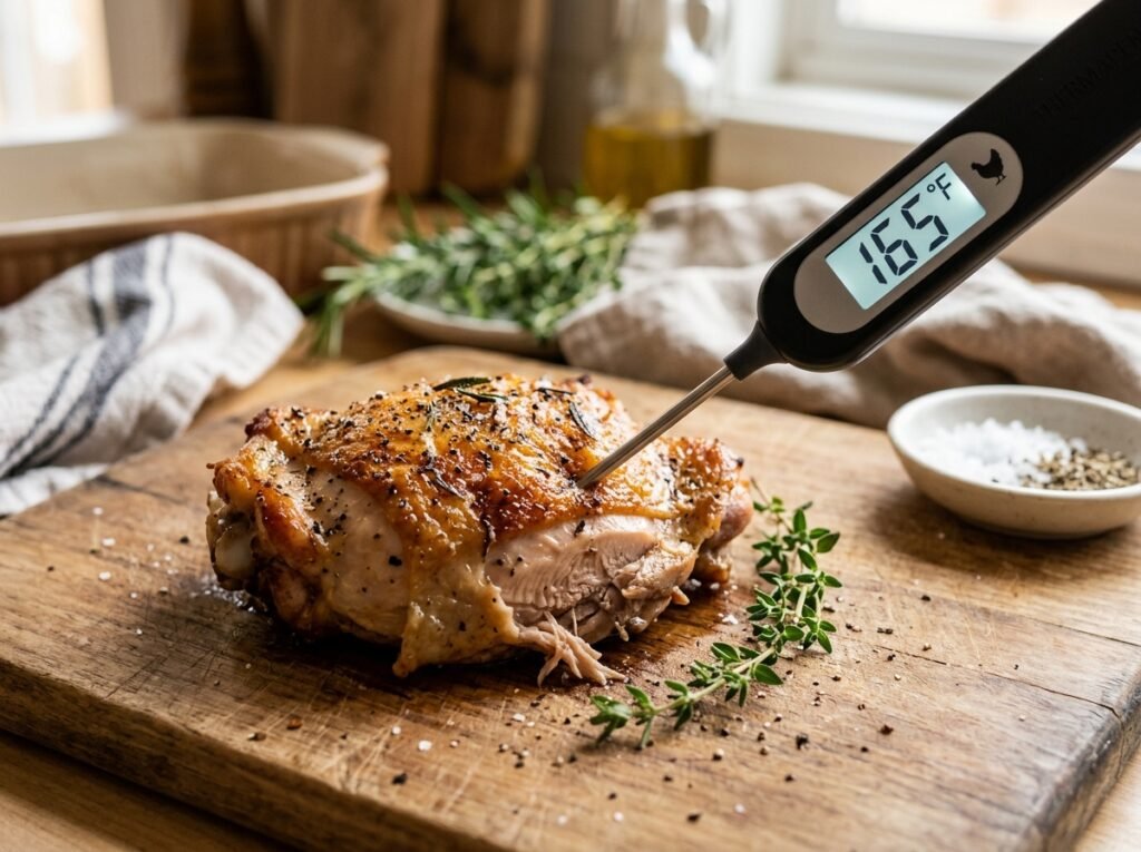 At What Temperature Are Chicken Thighs Done