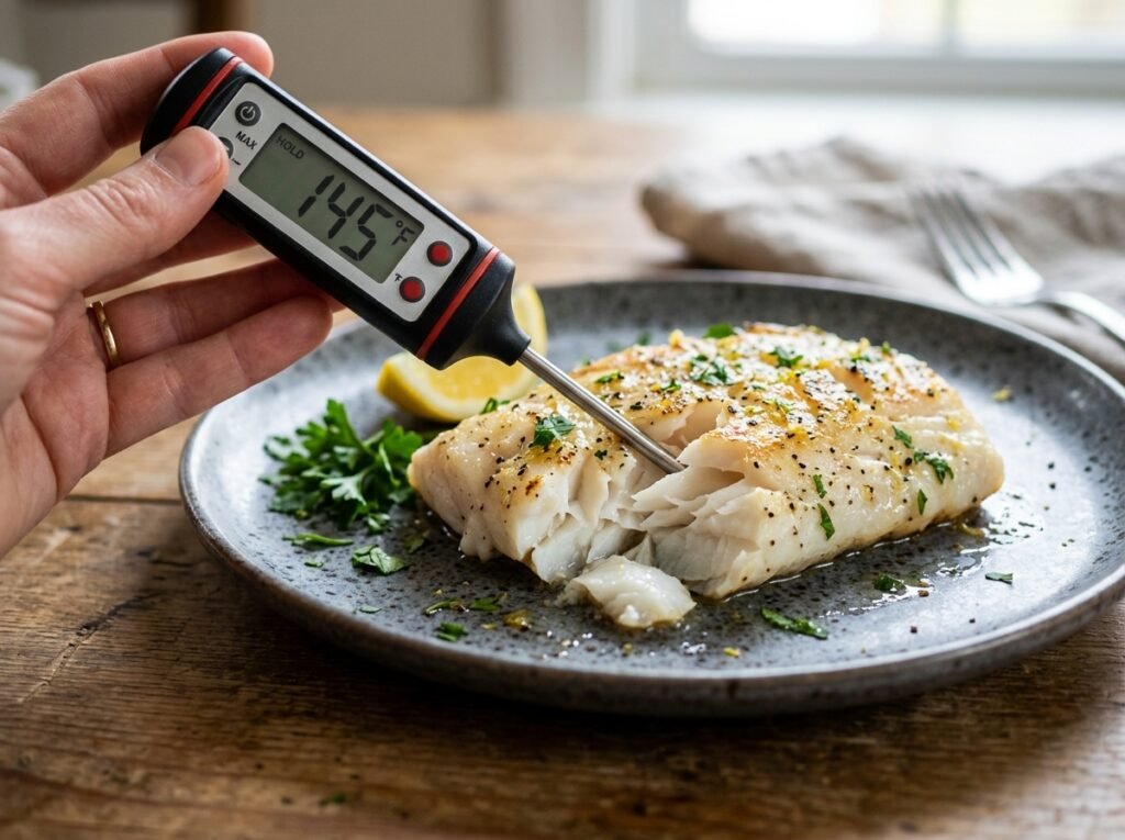 Cooked Cod Temperature