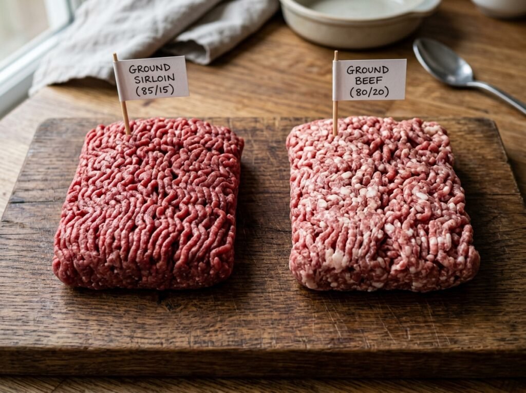 Ground Sirloin Vs Ground Beef