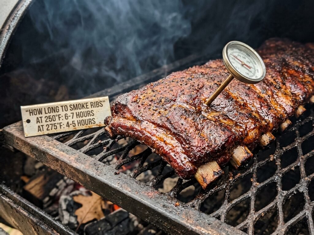 How Long To Smoke Ribs At 250 And 275