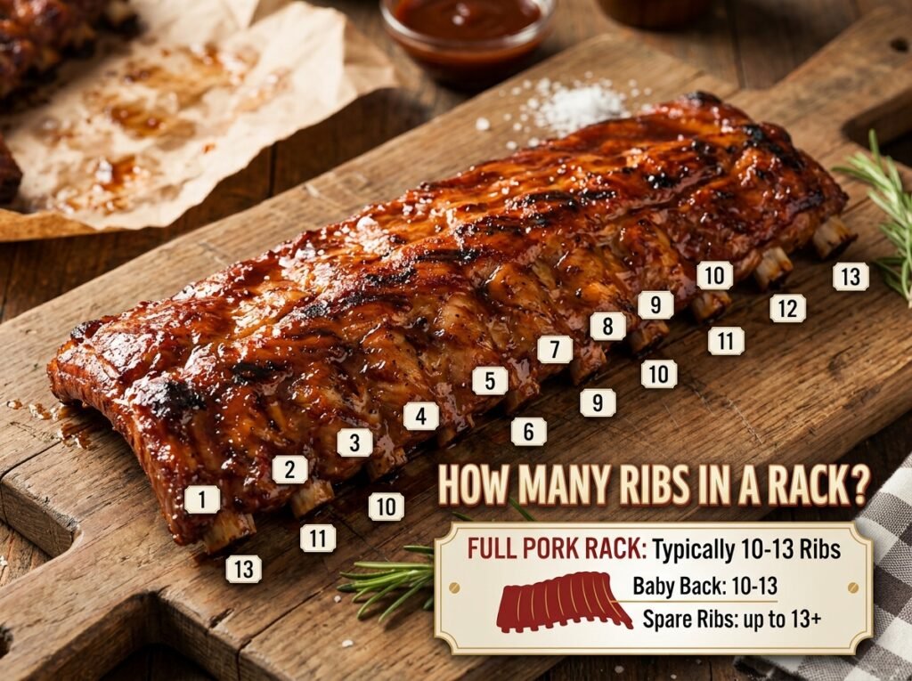 How Many Ribs In A Rack
