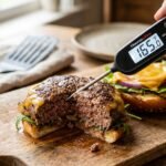 Internal Temperature of a Hamburger