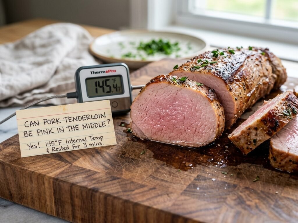 Can Pork Tenderloin Be Pink In The Middle