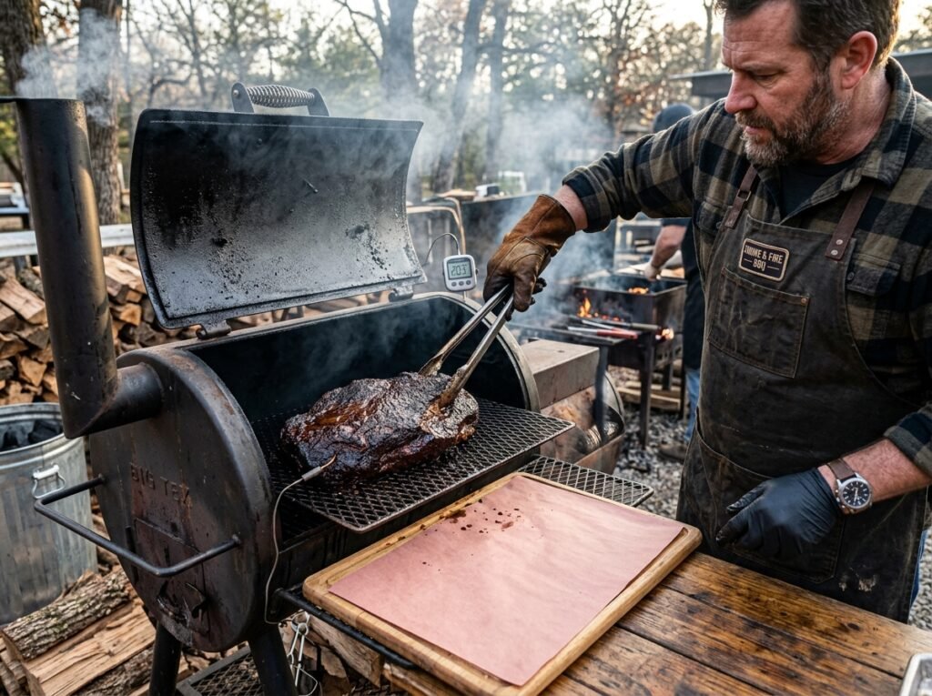 When to Pull Brisket Off the Smoke